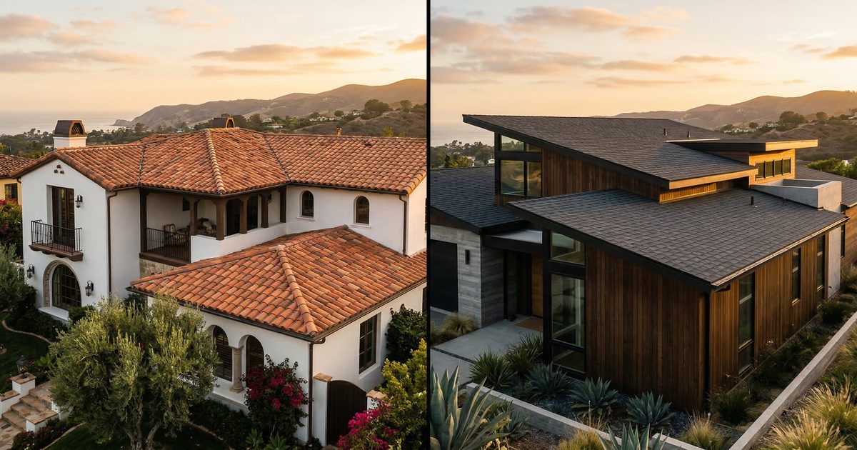 Tile vs. Composition Shingles for West LA Homes: Making the Right Choice